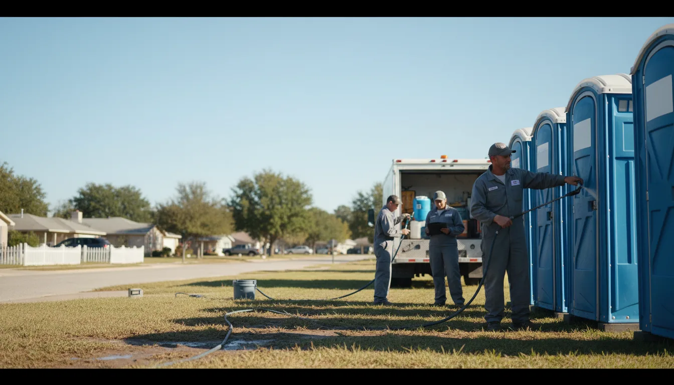 Long-Term Portable Toilet Rental in Peck, KS near me